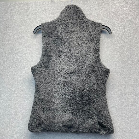 Patagonia Retro Pile Fleece Full Zip Vest Womens Medium Grey Sleeveless 25216 - Picture 4 of 15